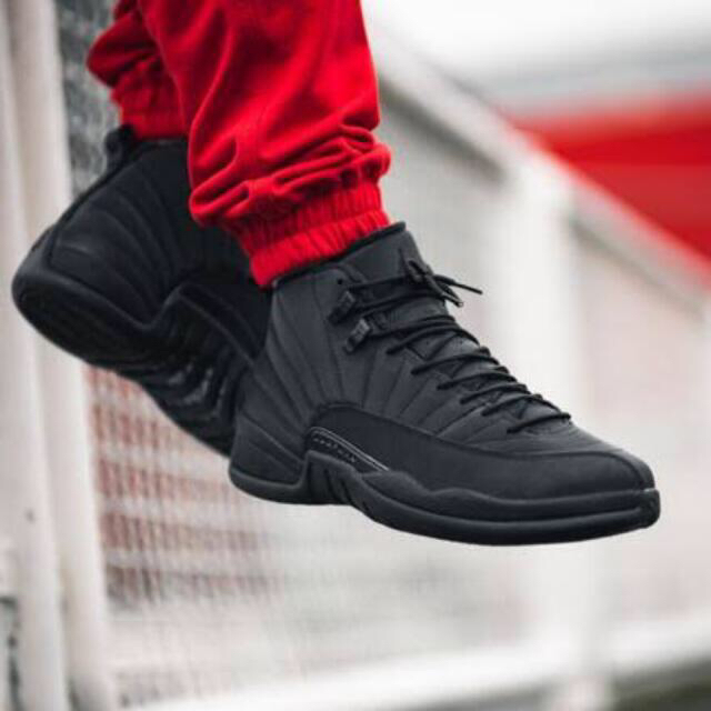 NIKE(ナイキ)のNIKE AIR JORDAN 12 RETRO "WINTER BLACK" メンズの靴/シューズ(スニーカー)の商品写真