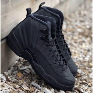 ナイキ(NIKE)のNIKE AIR JORDAN 12 RETRO "WINTER BLACK"(スニーカー)