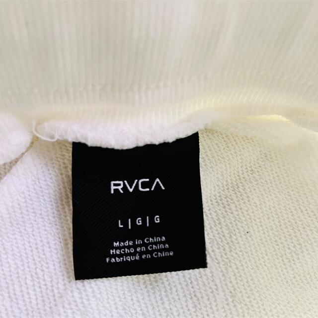 メンズ RVCA ルーカ ボトムス スウェット テープロゴライト Ｌ 6