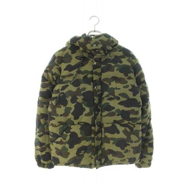 A BATHING APE - アベイシングエイプ カモフラ柄 ジップアップダウン