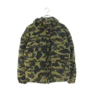 A BATHING APE アベイシングエイプ　ダウンジャケット　カモフラ　迷彩