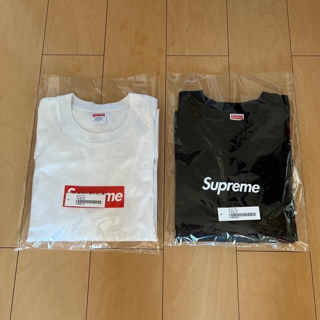 トップス Supreme L supreme box logo L/S Tee シュプリーム ロゴの