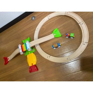 ブリオ(BRIO)のBRIO 電車　木製レール　マイファースト(電車のおもちゃ/車)