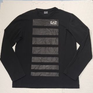 エンポリオアルマーニ(Emporio Armani)のEA7 エンポリオアルマーニ ロゴプリント 長袖Tシャツ(Tシャツ/カットソー(七分/長袖))