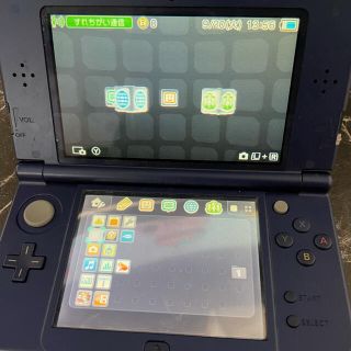 ニンテンドー3DS(ニンテンドー3DS)の任天堂 3DS LL メタリックブルー(携帯用ゲーム機本体)