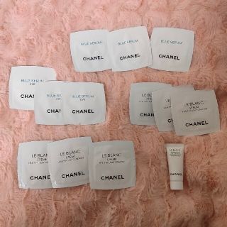 シャネル(CHANEL)のCHANELル ブラン、ブルーセラムサンプル13点セット(サンプル/トライアルキット)