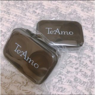 TeAmo コンタクトケース2個(日用品/生活雑貨)