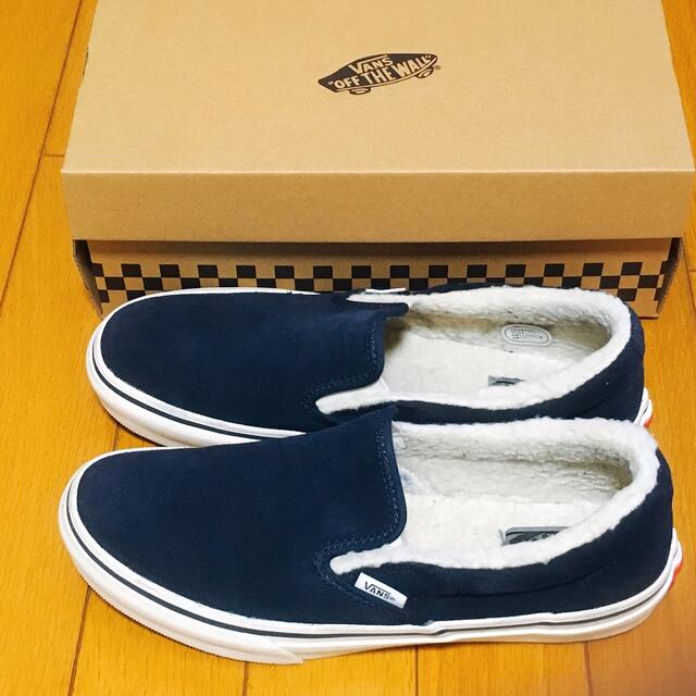 VANS(ヴァンズ)の中古品 VANS バンズ SLIP ON ボア スリッポン  26.0cm メンズの靴/シューズ(スリッポン/モカシン)の商品写真