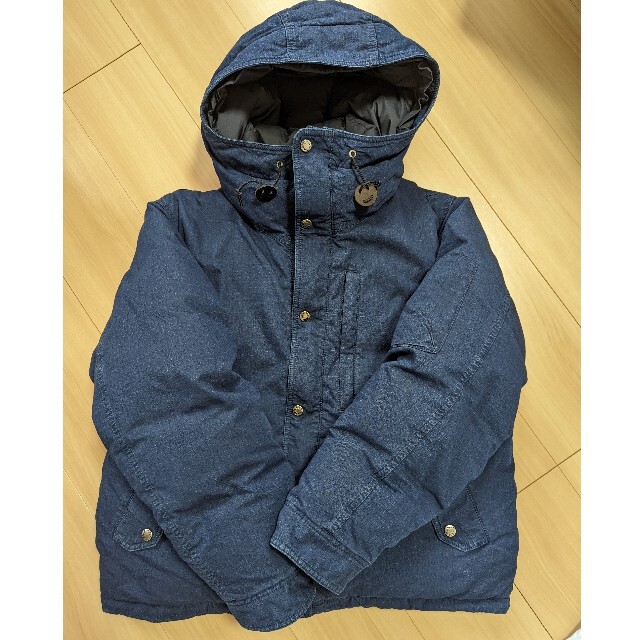 THE NORTH FACE(ザノースフェイス)のノースフェイスパープルレーベル　マウンテンショートダウン　インディゴ メンズのジャケット/アウター(ダウンジャケット)の商品写真