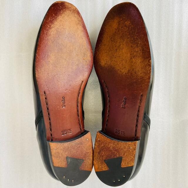 POLO RALPH LAUREN - 【美品】ポロ ラルフローレン 黒 ローファー 25cm