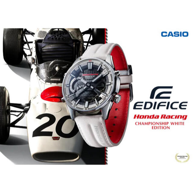 EDIFICE(エディフィス)のエディフィス ホンダレーシング 限定 ECB-S100HR-1A 海外正規品  メンズの時計(腕時計(アナログ))の商品写真