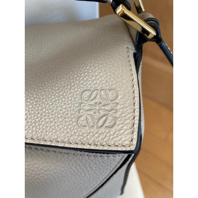LOEWE - 美品!ロエベ LOEWE パズル スモール サンドミンクの LOEWE - 美品!ロエベ LOEWE パズル スモール サンドミンクの