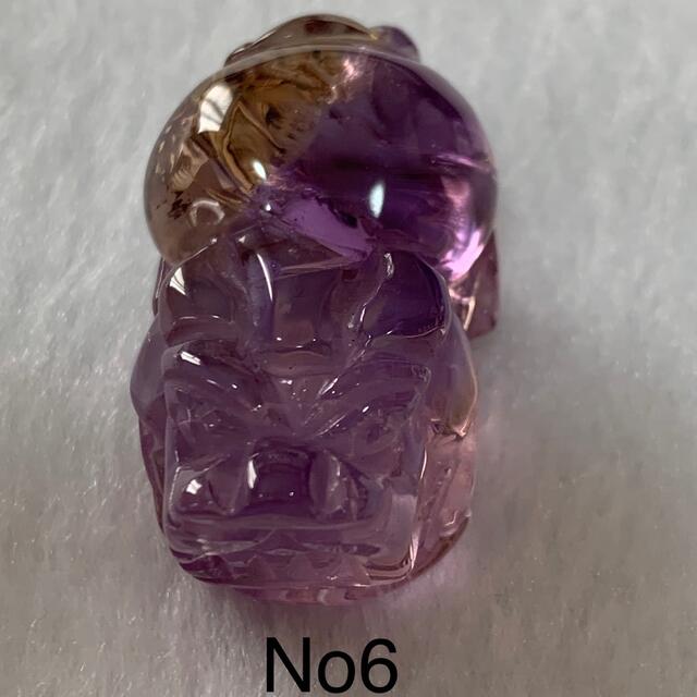 天然石 アメトリン 貔貅 置物 No6