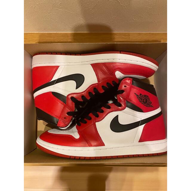 Jordan1 Chicago カスタム