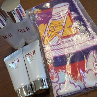 エスケーツー(SK-II)のSK-II　ふきとり用化粧水　洗顔料　スカーフ(サンプル/トライアルキット)