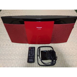 パナソニック(Panasonic)のパナソニック ミニコンポ Bluetooth対応 SC-HC295-R(スピーカー)