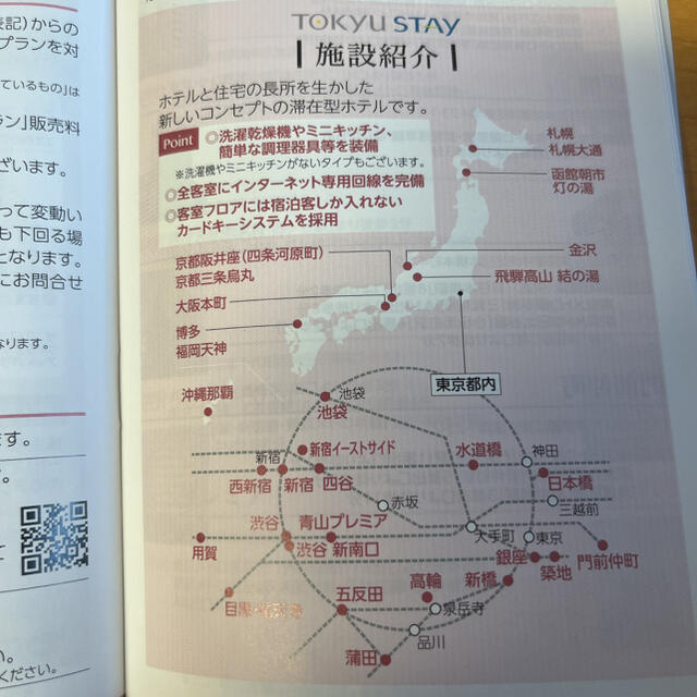 東急不動産　株主優待　東急ステイ　割引券　4枚 チケットの優待券/割引券(宿泊券)の商品写真