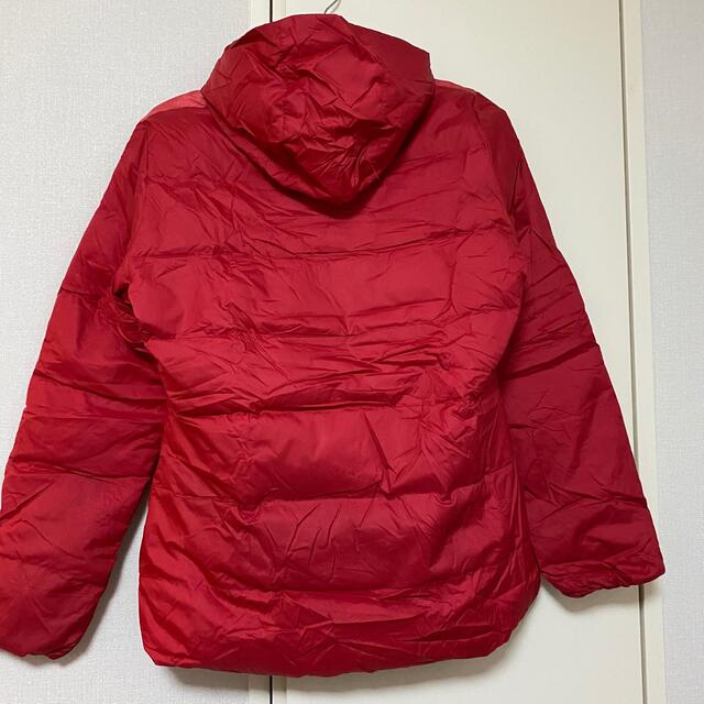 ルコック スポルティフ ダウン 赤 レディース M