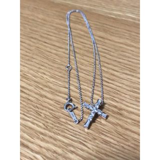 ジュエリーツツミ(JEWELRY TSUTSUMI)の♡ K18 ダイヤモンド 0.20ct ♡ クロス ネックレス(ネックレス)