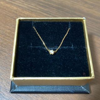 エテ(ete)の【むさし様専用】ete 一粒ダイヤモンド　ネックレス　K18 0.03ct(ネックレス)