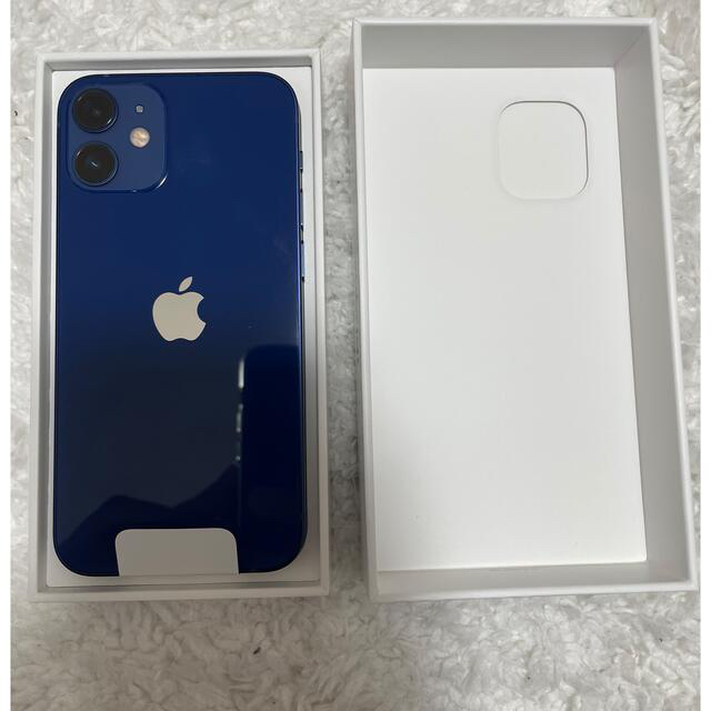 iPhone(アイフォーン)の【新品未使用品】iPhone12 mini 128GB ブルー docomo版 スマホ/家電/カメラのスマートフォン/携帯電話(スマートフォン本体)の商品写真