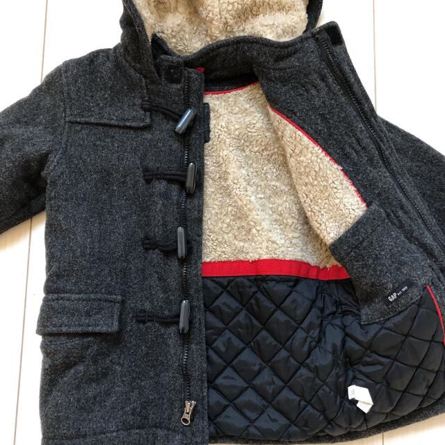 babyGAP(ベビーギャップ)のもーにーず様専用☆ baby GAP 110cm 男の子用ダッフルコート キッズ/ベビー/マタニティのキッズ服男の子用(90cm~)(コート)の商品写真