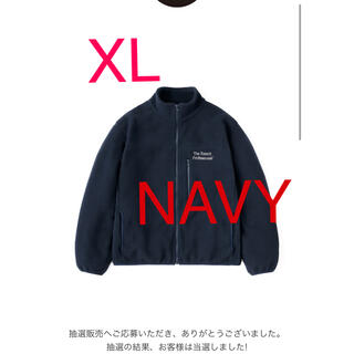 ワンエルディーケーセレクト(1LDK SELECT)のEnnoy Polartec Fleece Jacket (navy)(ブルゾン)