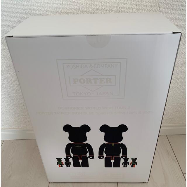 MEDICOM TOY(メディコムトイ)のBE@RBRICK PORTER TANKER 100％ & 400％ エンタメ/ホビーのフィギュア(その他)の商品写真