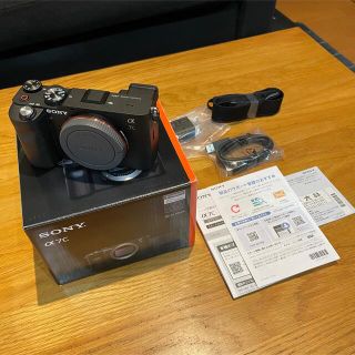 ソニー(SONY)のSONY α7C ボディ ブラック ILCE-7C(ミラーレス一眼)