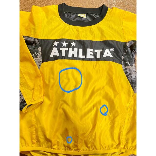 ATHLETA(アスレタ)のアスレタ ATHLETA ピステ上下セット 140 スポーツ/アウトドアのサッカー/フットサル(ウェア)の商品写真