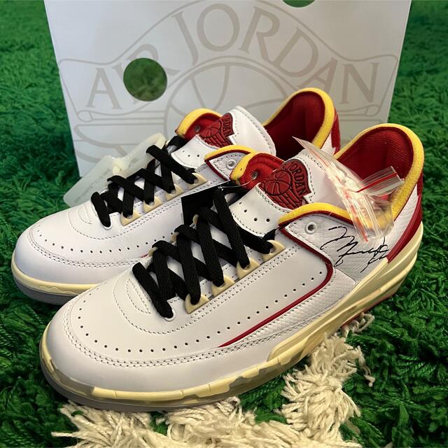 値下げ❗️OFF-WHITE × NIKE AIR JORDAN 2 low