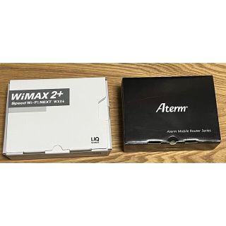 エヌイーシー(NEC)のWiMAX2+ NEC WX06 クレードル付き(PC周辺機器)