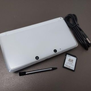 安心の整備済み！◆任天堂3DS 本体◆アイスホワイト◆29