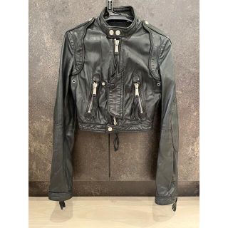 ディースクエアード(DSQUARED2)のディースクエアード　ライダースジャケット(ライダースジャケット)