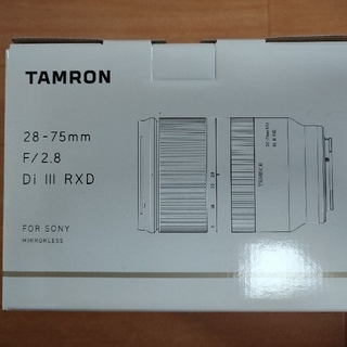 TAMRON - Tamron (タムロン) 28-75mm F/2.8 Sony (ソニー) の