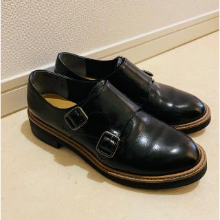 ツモリチサト(TSUMORI CHISATO)のツモリチサトウォーク　モンクストラップシューズ 21.5cm(ローファー/革靴)