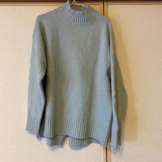 ジーユー(GU)のGU ライトブルー　セーター(ニット/セーター)