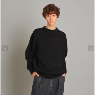 スティーブンアラン(steven alan)のStevenAlan HAMILTON MOCK NECK KNIT Black(ニット/セーター)