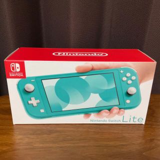 ニンテンドースイッチ(Nintendo Switch)のNintendo Switch  Lite ターコイズ 新品未開封(家庭用ゲーム機本体)