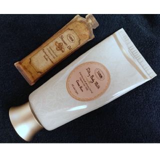 サボン(SABON)のサボン　シルキーボディミルク　グリーンローズ(ハンドクリーム)