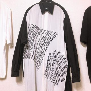 ヨウジヤマモト(Yohji Yamamoto)のヨウジヤマモト Yohji Yamamoto  19SS ロングシャツ(シャツ)