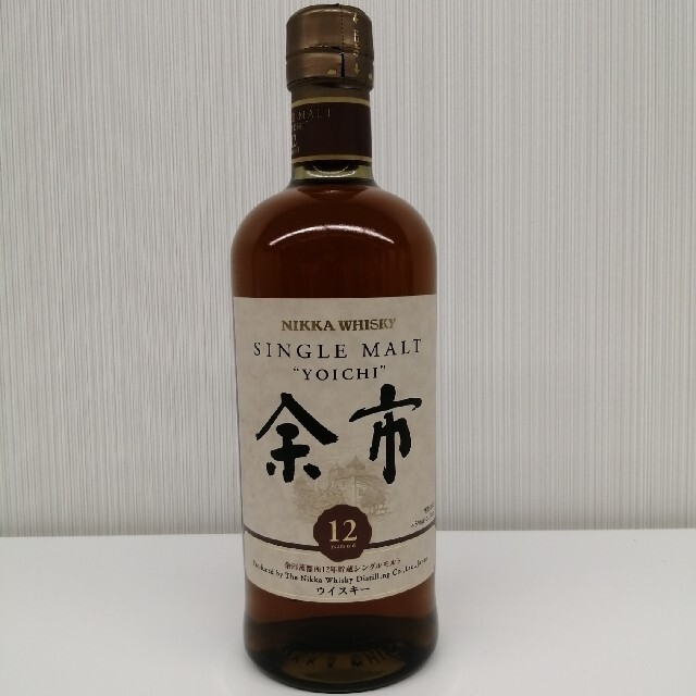 ニッカ　余市12年　700ml45%　未開栓　箱無し食品/飲料/酒