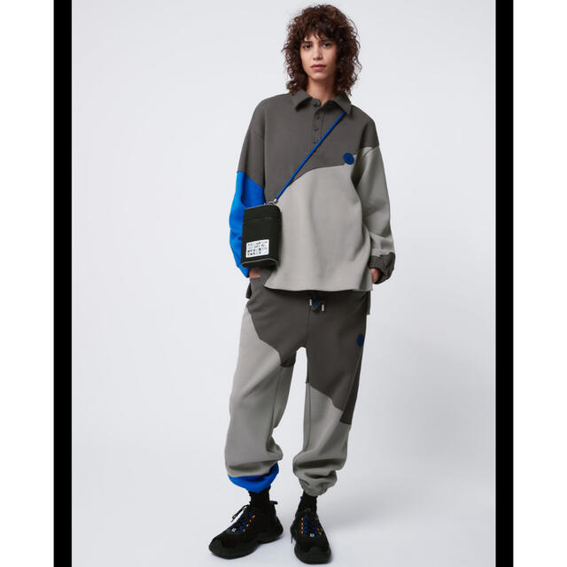 ZARA - S-M ZARA×ADERERROR パッチワーク ポロシャツの通販 by 0407's