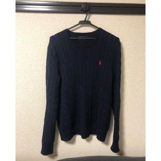 ポロラルフローレン(POLO RALPH LAUREN)の【人気】ラルフローレン セーター ネイビー(ニット/セーター)