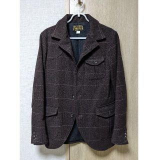 ステュディオダルチザン(STUDIO D'ARTISAN)のORGUEIL OR-4061C Shooting Jacket Brown(テーラードジャケット)