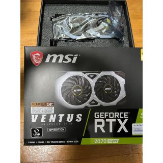 MSI Geforce RTX2070 super ventus【最終値下げ】(PCパーツ)