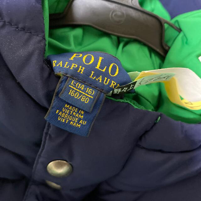 POLO RALPH LAUREN - ポロラルフローレン ダウンジャケット 160の通販 ...