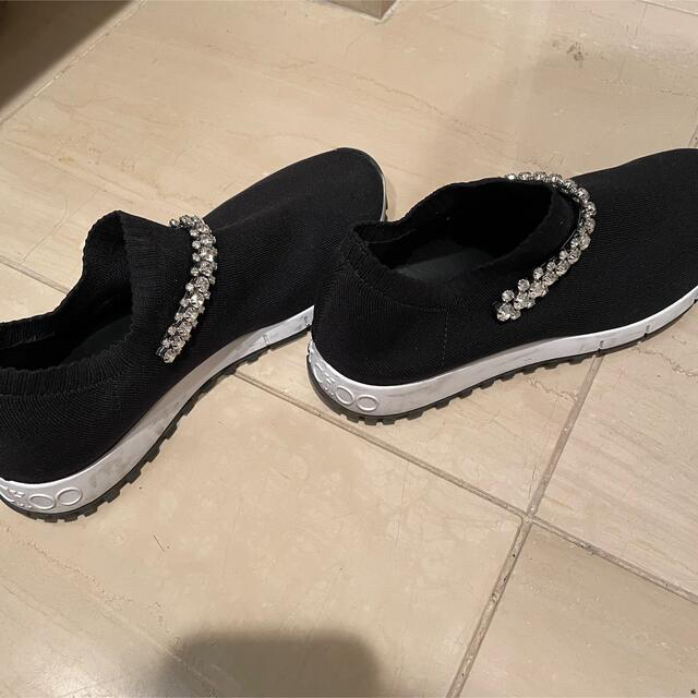 Jimmy choo ビジュー スニーカー　22.5