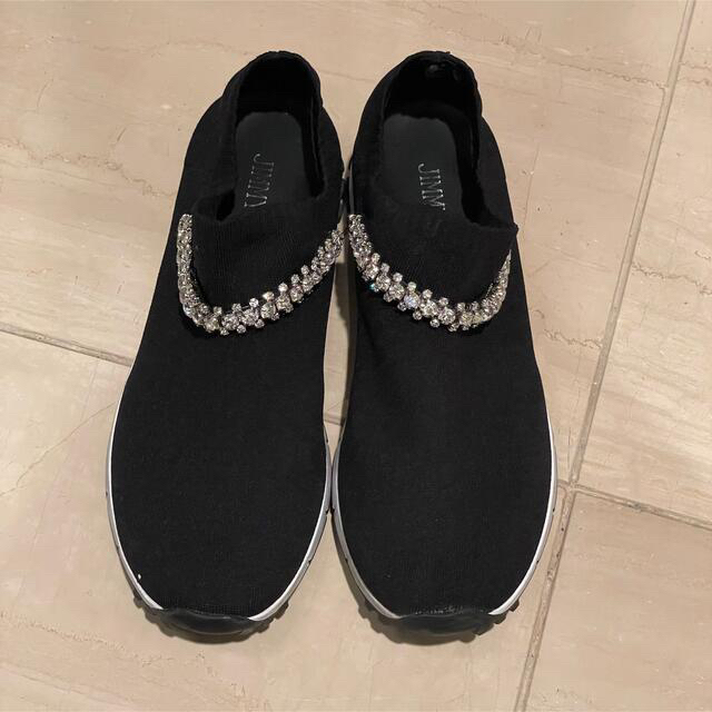 Jimmy choo ビジュー スニーカー　22.5