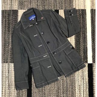 バーバリーブルーレーベル(BURBERRY BLUE LABEL)の【美品】Burberry ブルーレーベル コート(ピーコート)